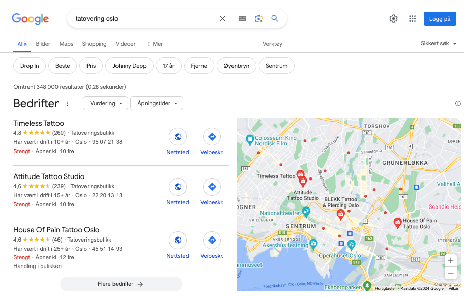 Lokale søk